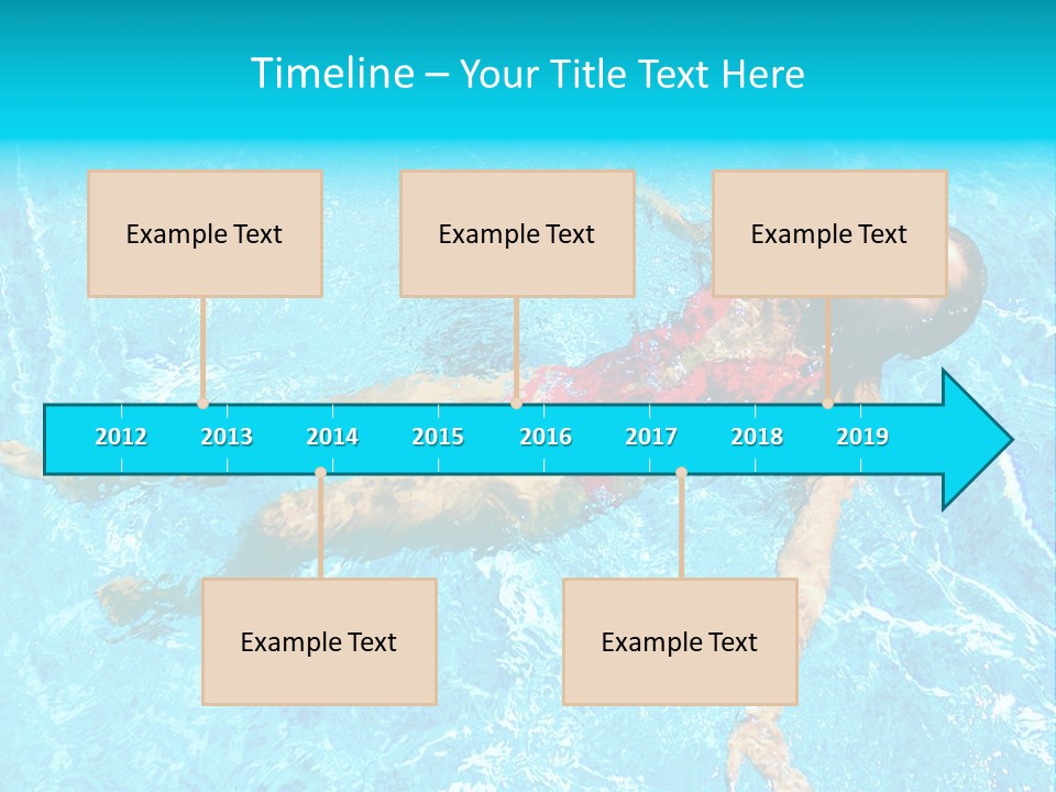 Pretty Model Woman PowerPoint Template