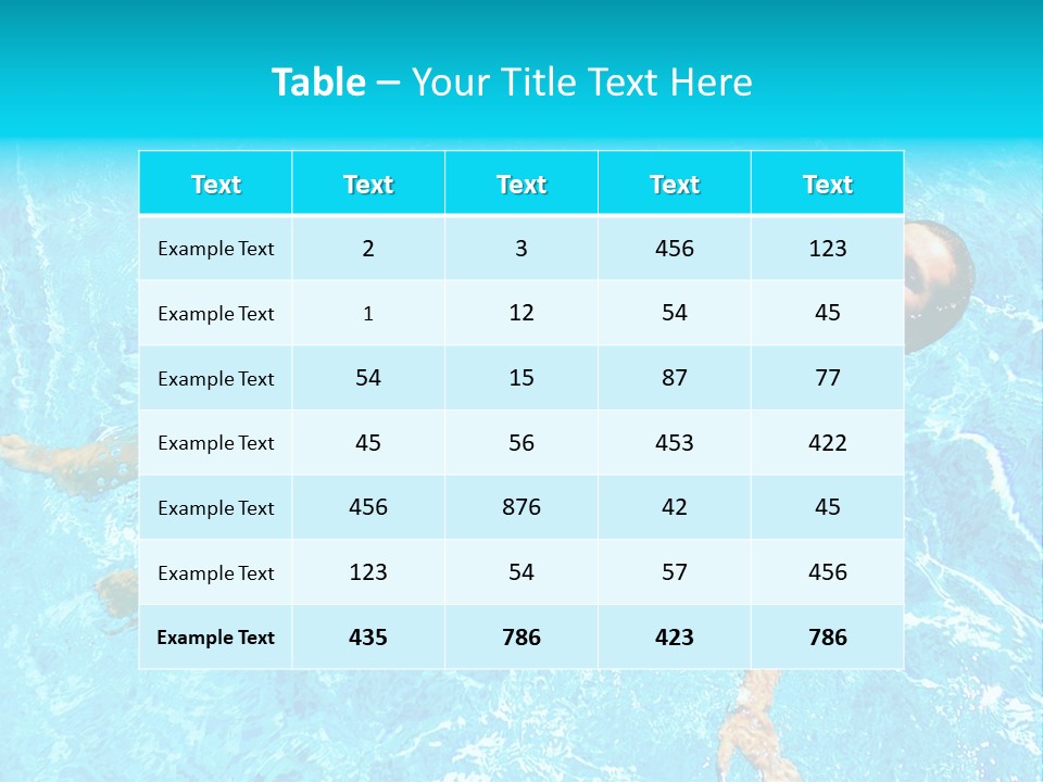 Pretty Model Woman PowerPoint Template