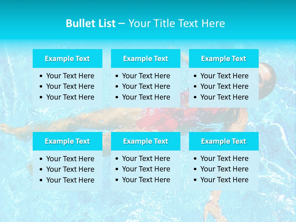 Pretty Model Woman PowerPoint Template