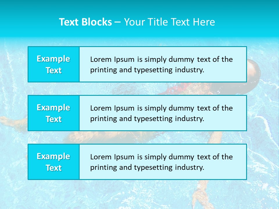 Pretty Model Woman PowerPoint Template