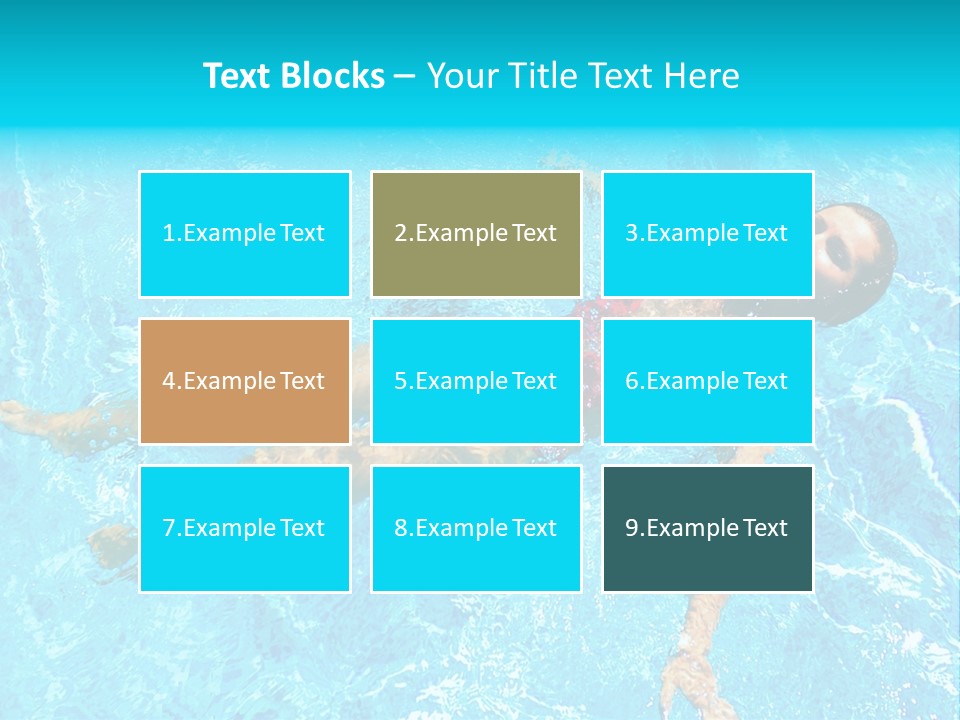 Pretty Model Woman PowerPoint Template