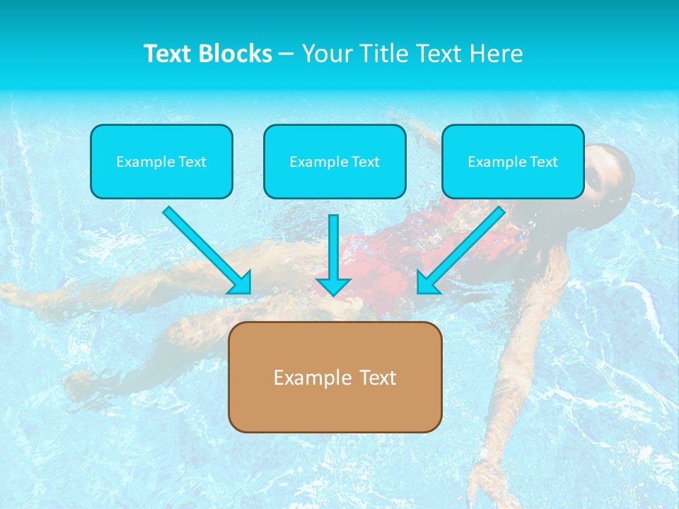 Pretty Model Woman PowerPoint Template