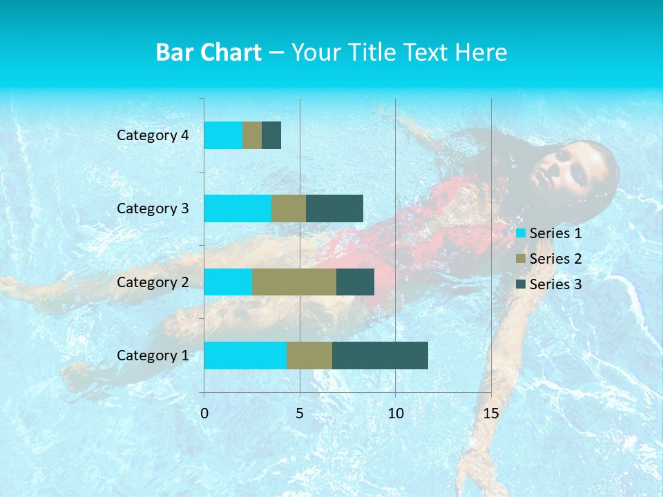 Pretty Model Woman PowerPoint Template