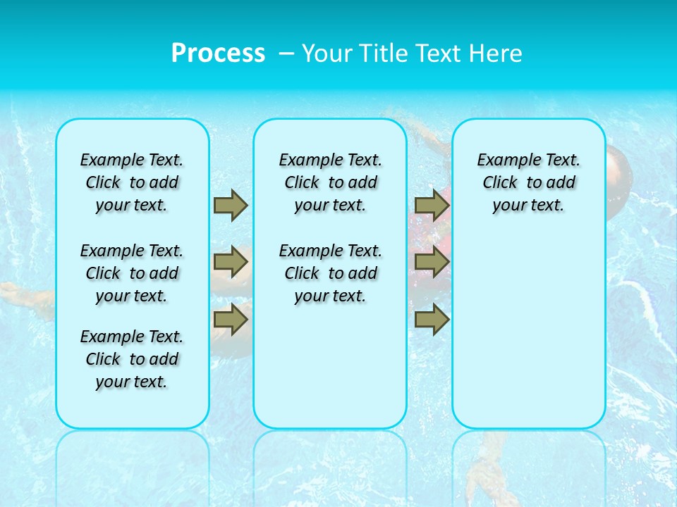 Pretty Model Woman PowerPoint Template