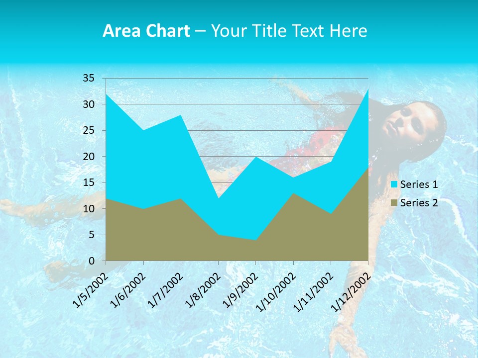 Pretty Model Woman PowerPoint Template