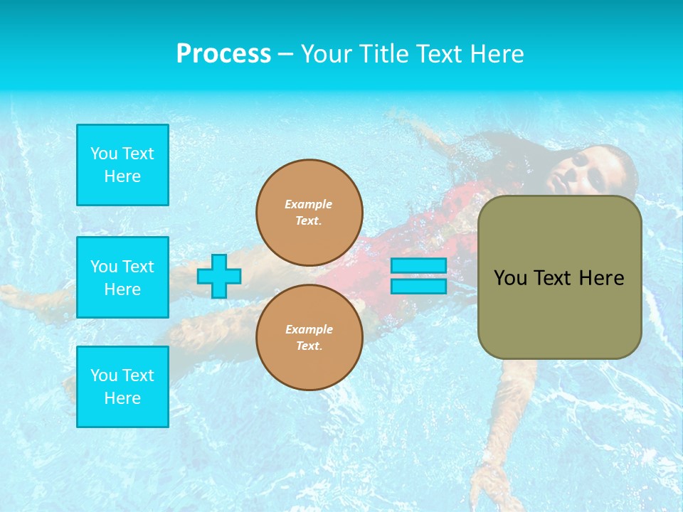 Pretty Model Woman PowerPoint Template