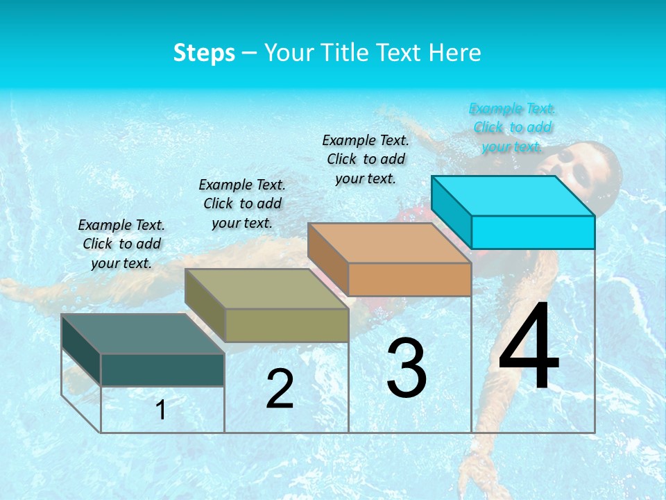 Pretty Model Woman PowerPoint Template
