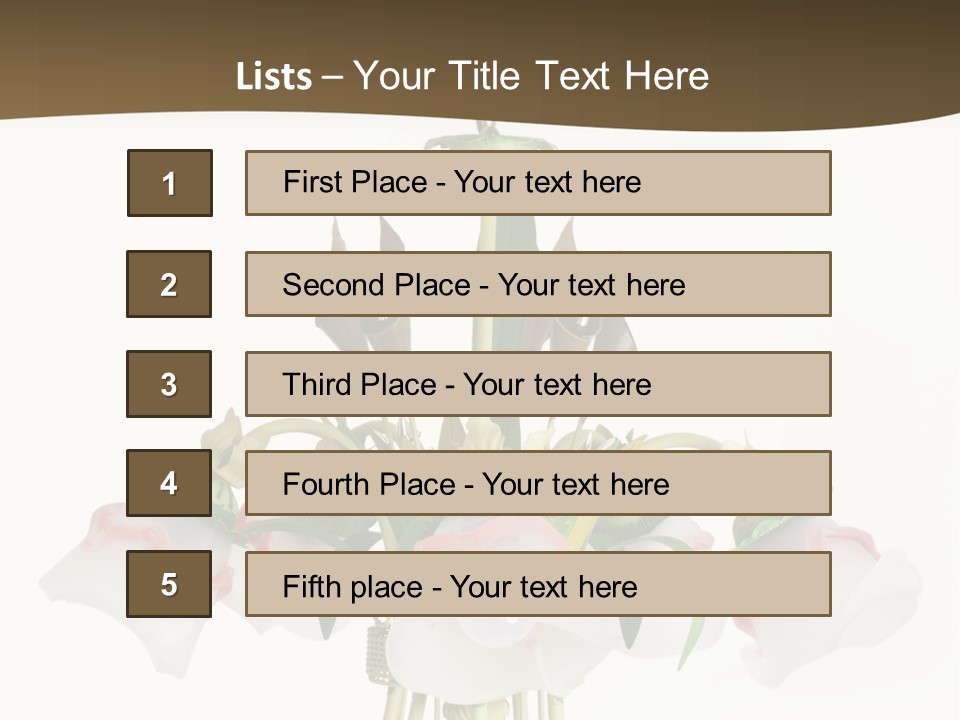 Magnificent Big Ceiling PowerPoint Template