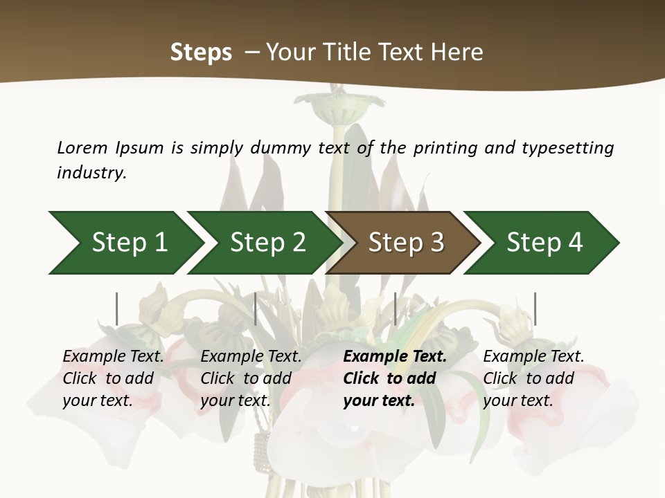 Magnificent Big Ceiling PowerPoint Template
