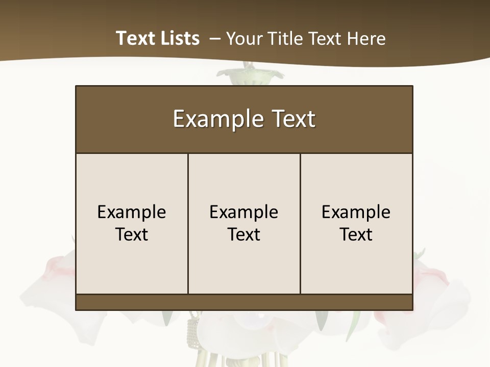 Magnificent Big Ceiling PowerPoint Template
