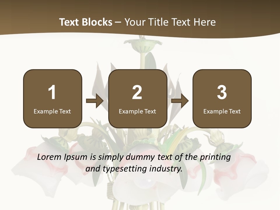 Magnificent Big Ceiling PowerPoint Template