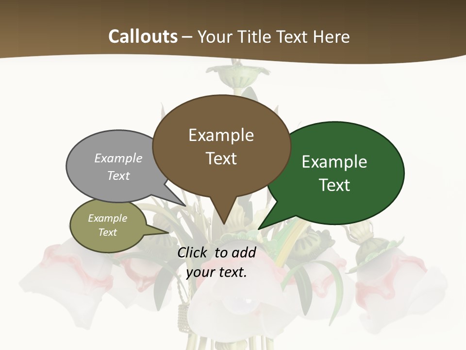 Magnificent Big Ceiling PowerPoint Template