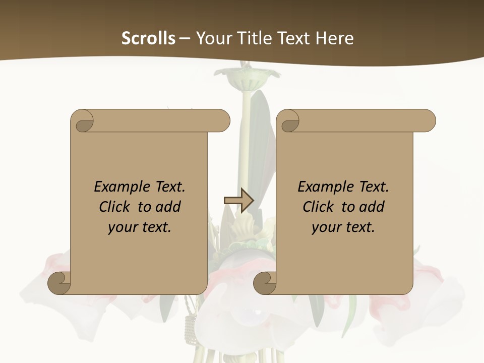 Magnificent Big Ceiling PowerPoint Template