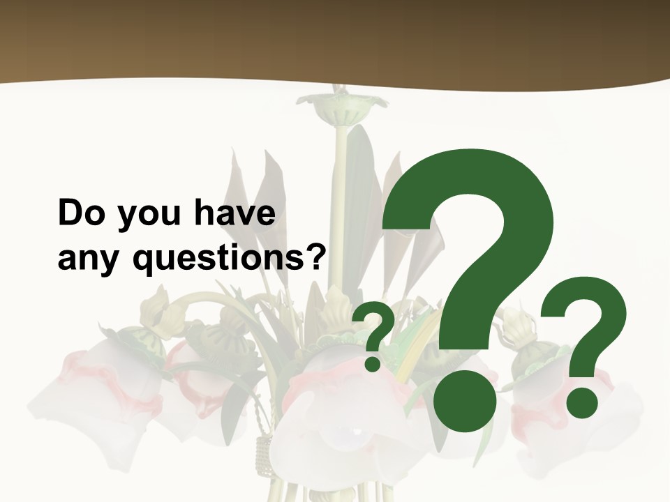 Magnificent Big Ceiling PowerPoint Template