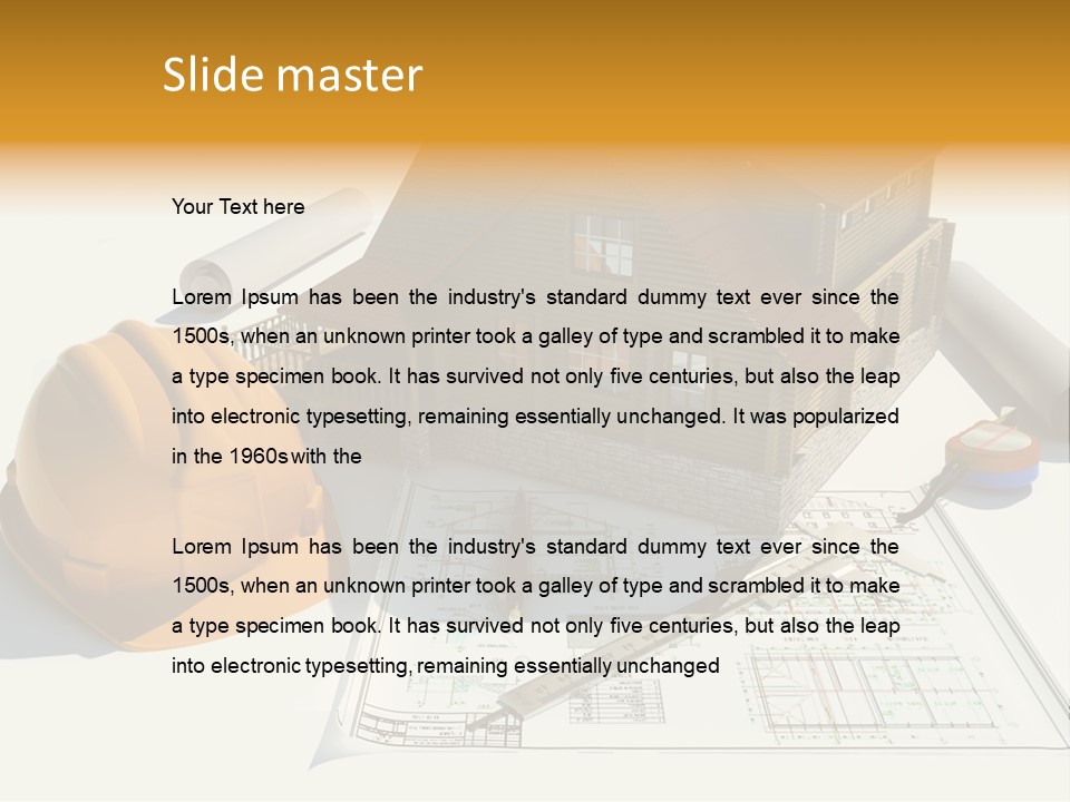 Worker Group Engineer PowerPoint Template