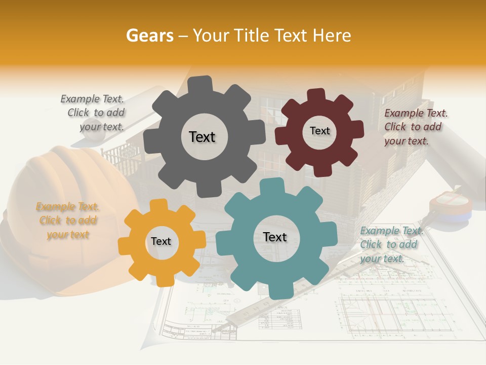 Worker Group Engineer PowerPoint Template