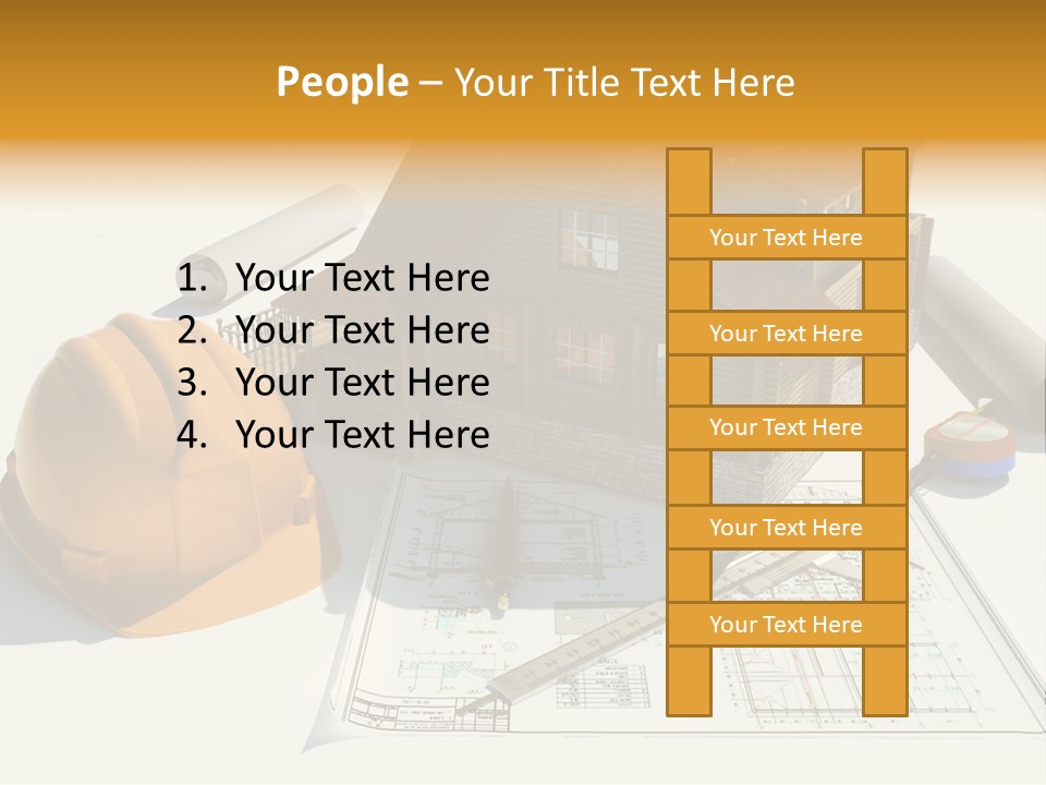 Worker Group Engineer PowerPoint Template