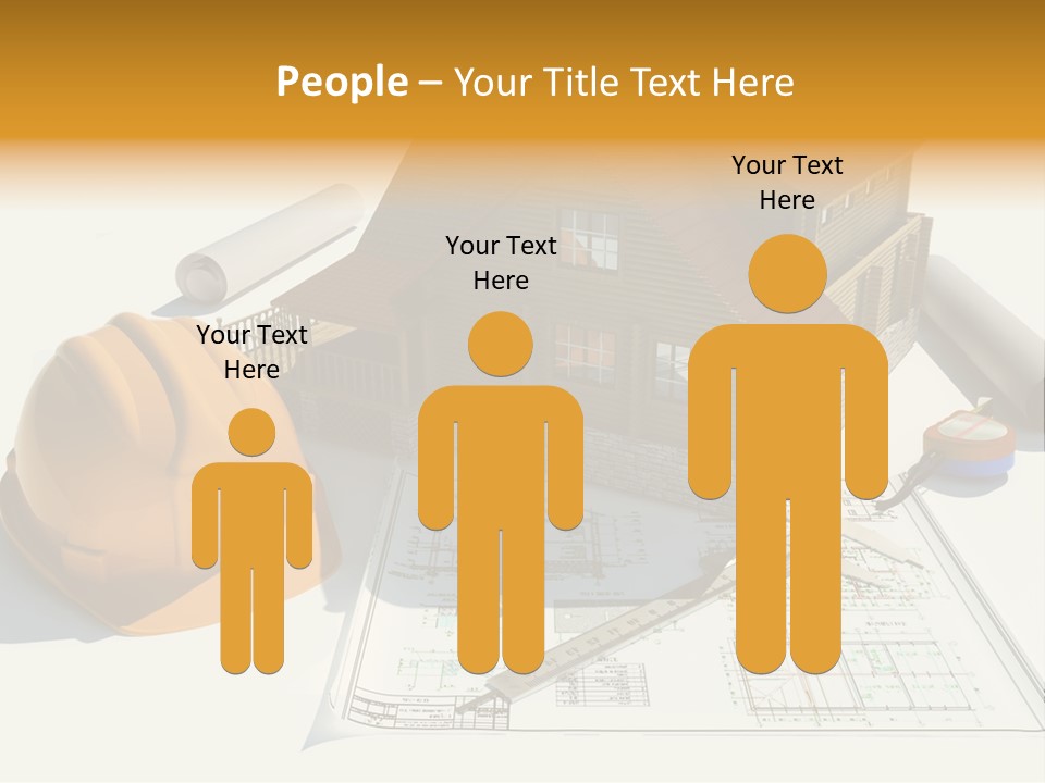Worker Group Engineer PowerPoint Template