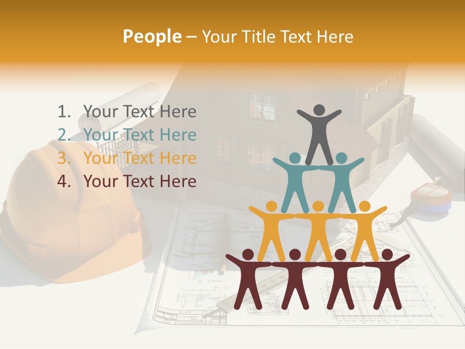 Worker Group Engineer PowerPoint Template