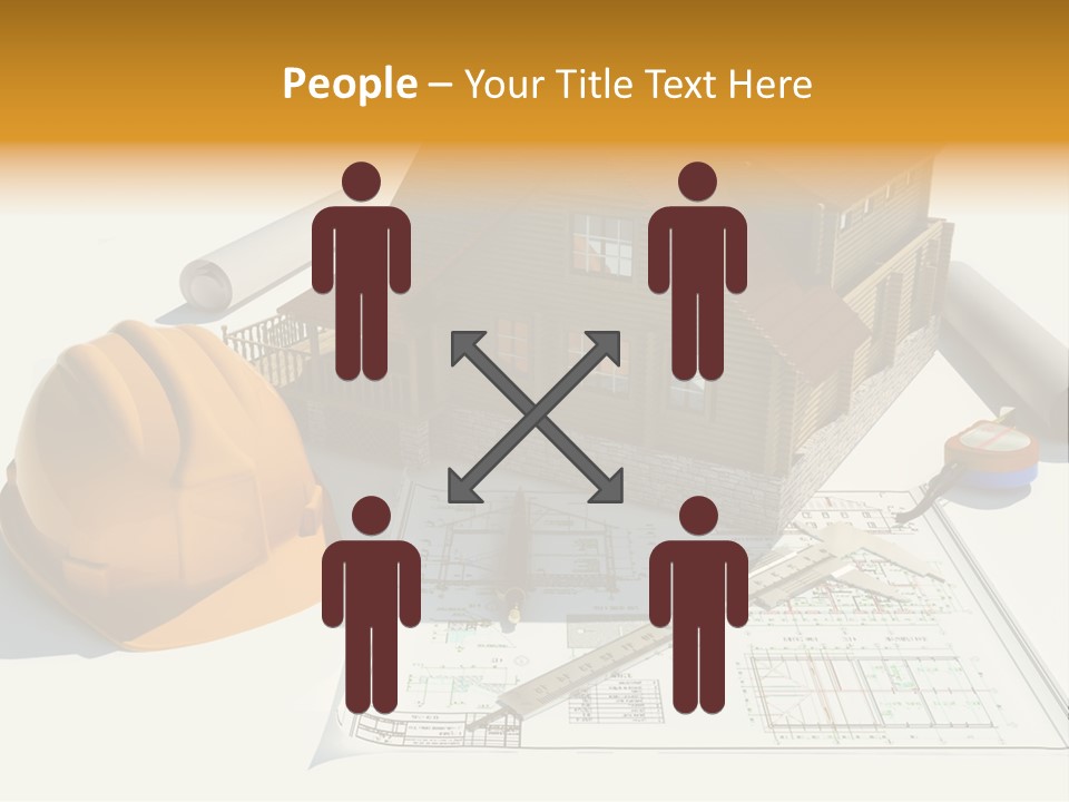 Worker Group Engineer PowerPoint Template