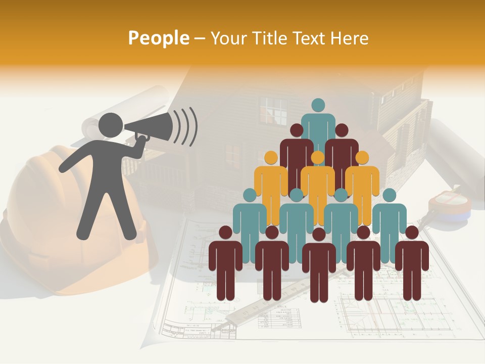 Worker Group Engineer PowerPoint Template