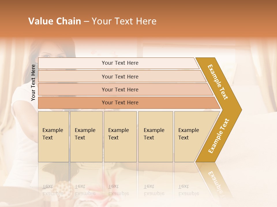 A Woman Receiving A Facial Massage From A Woman PowerPoint Template