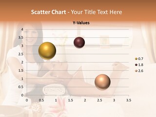 A Woman Receiving A Facial Massage From A Woman PowerPoint Template