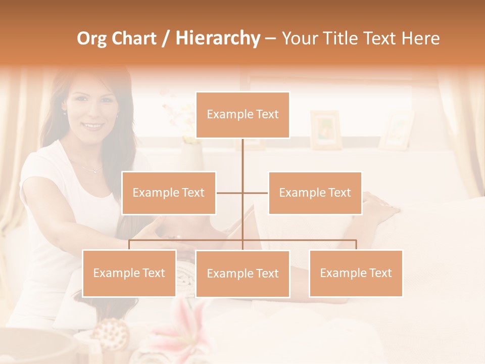 A Woman Receiving A Facial Massage From A Woman PowerPoint Template