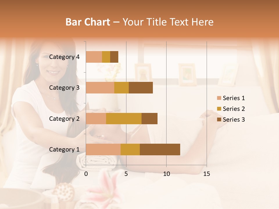 A Woman Receiving A Facial Massage From A Woman PowerPoint Template