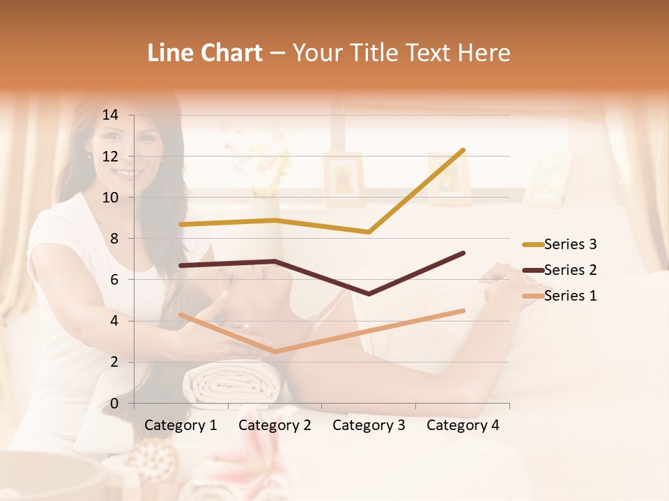 A Woman Receiving A Facial Massage From A Woman PowerPoint Template