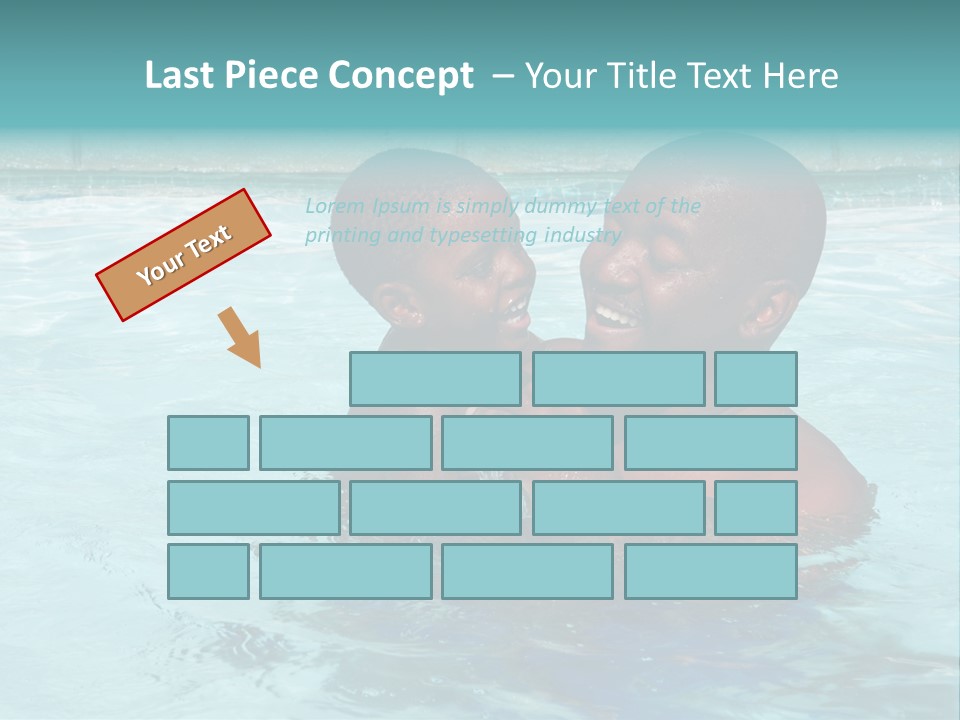 People Friends Preschooler PowerPoint Template