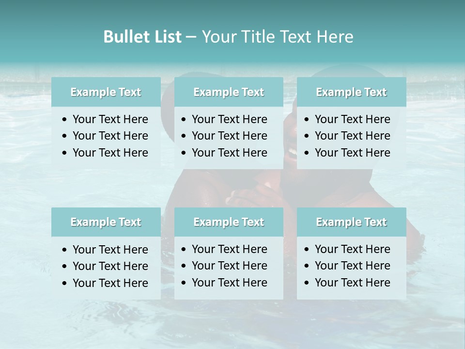 People Friends Preschooler PowerPoint Template