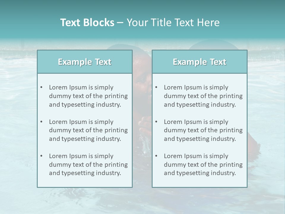 People Friends Preschooler PowerPoint Template