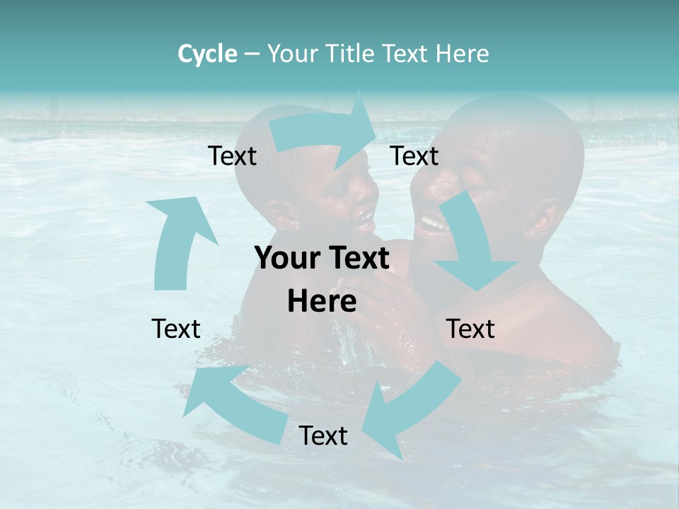 People Friends Preschooler PowerPoint Template