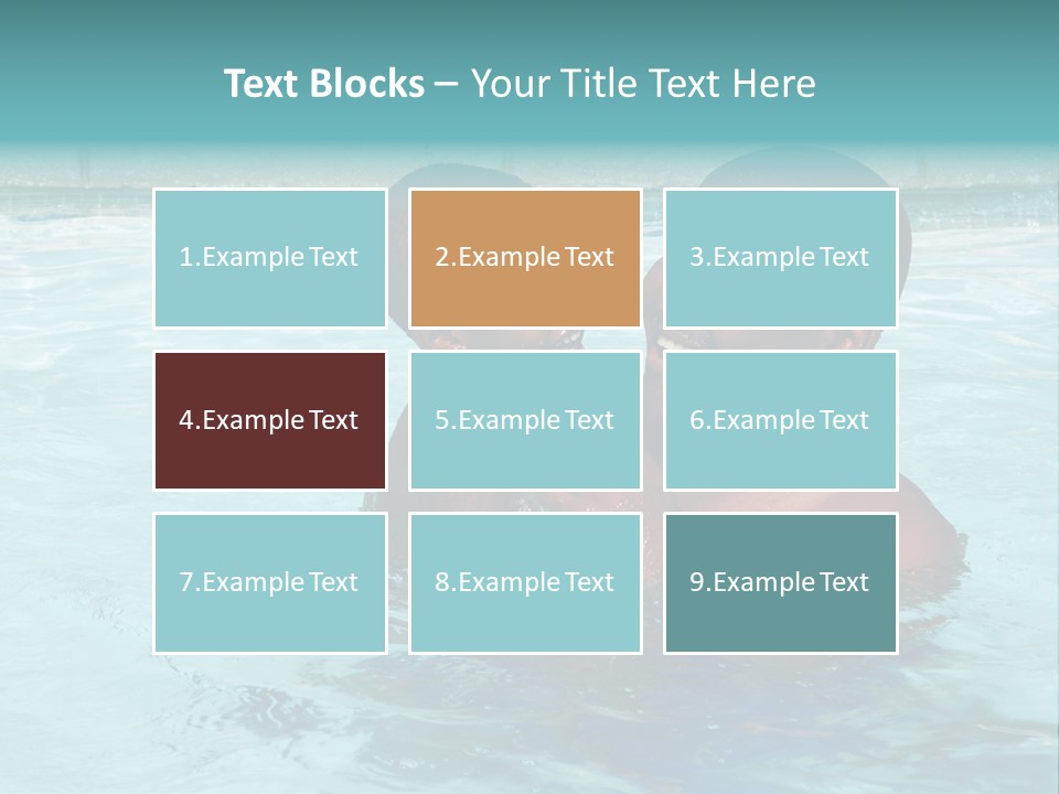 People Friends Preschooler PowerPoint Template