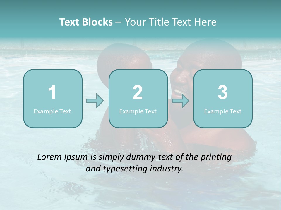 People Friends Preschooler PowerPoint Template