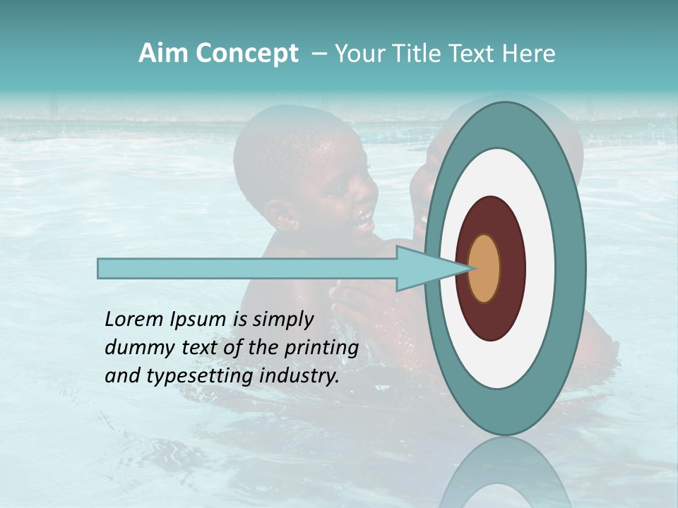 People Friends Preschooler PowerPoint Template