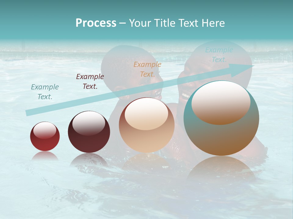 People Friends Preschooler PowerPoint Template