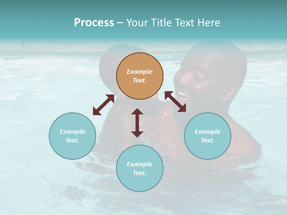 People Friends Preschooler PowerPoint Template