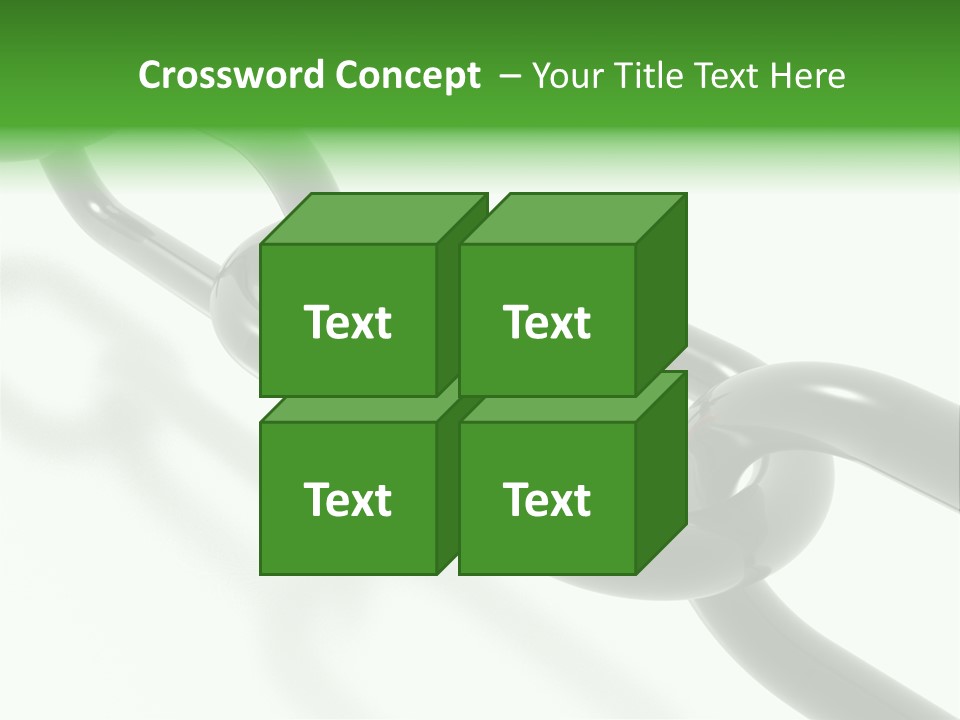 Group Clasped Row PowerPoint Template