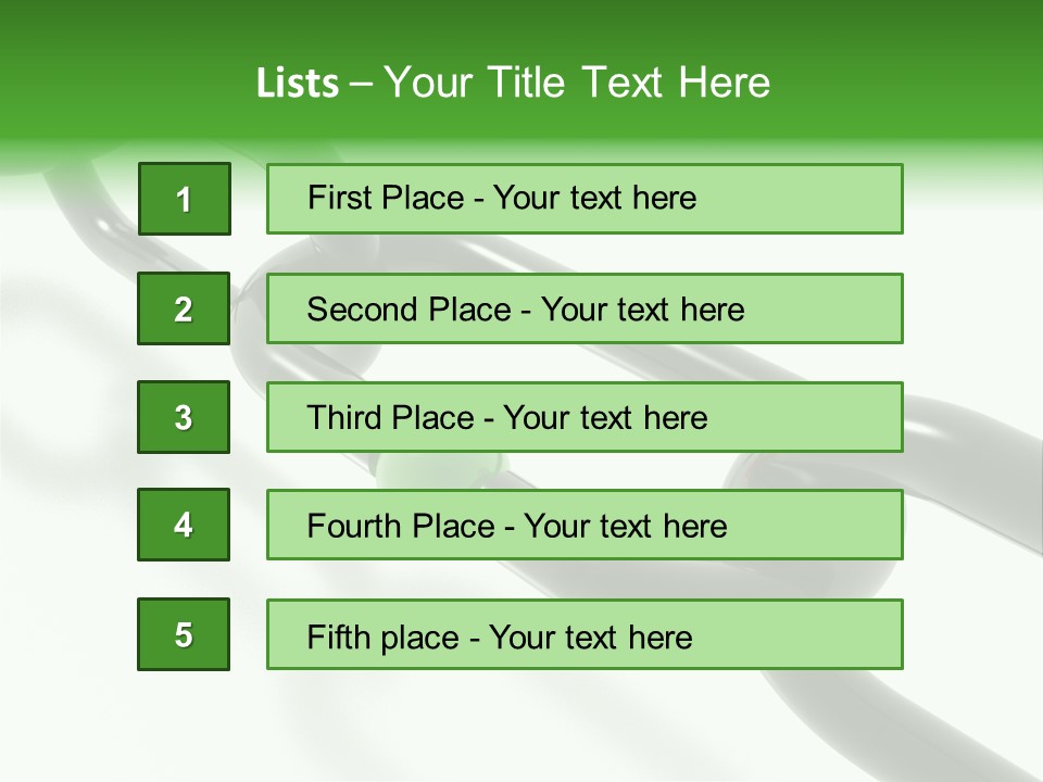 Group Clasped Row PowerPoint Template