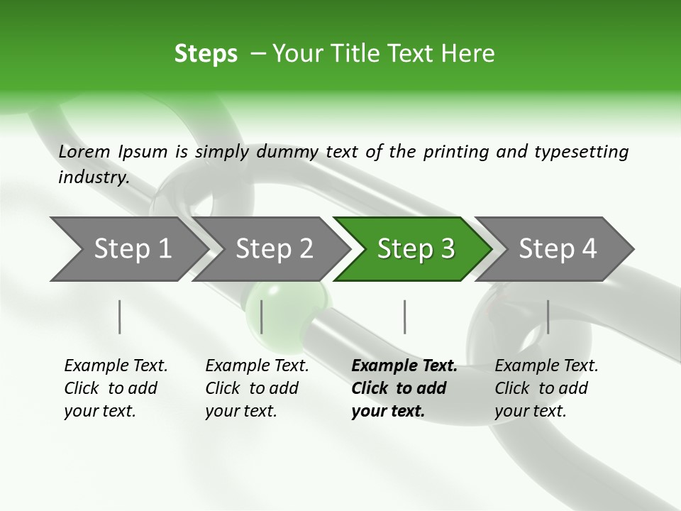 Group Clasped Row PowerPoint Template