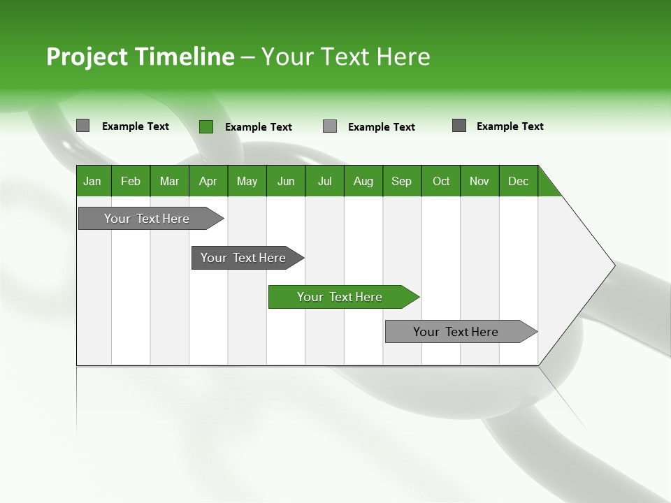 Group Clasped Row PowerPoint Template