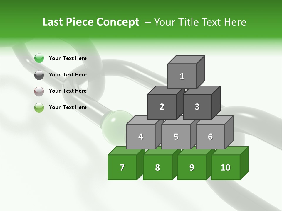 Group Clasped Row PowerPoint Template