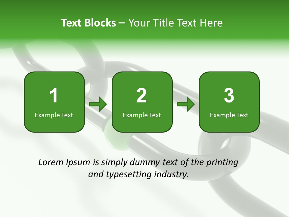 Group Clasped Row PowerPoint Template