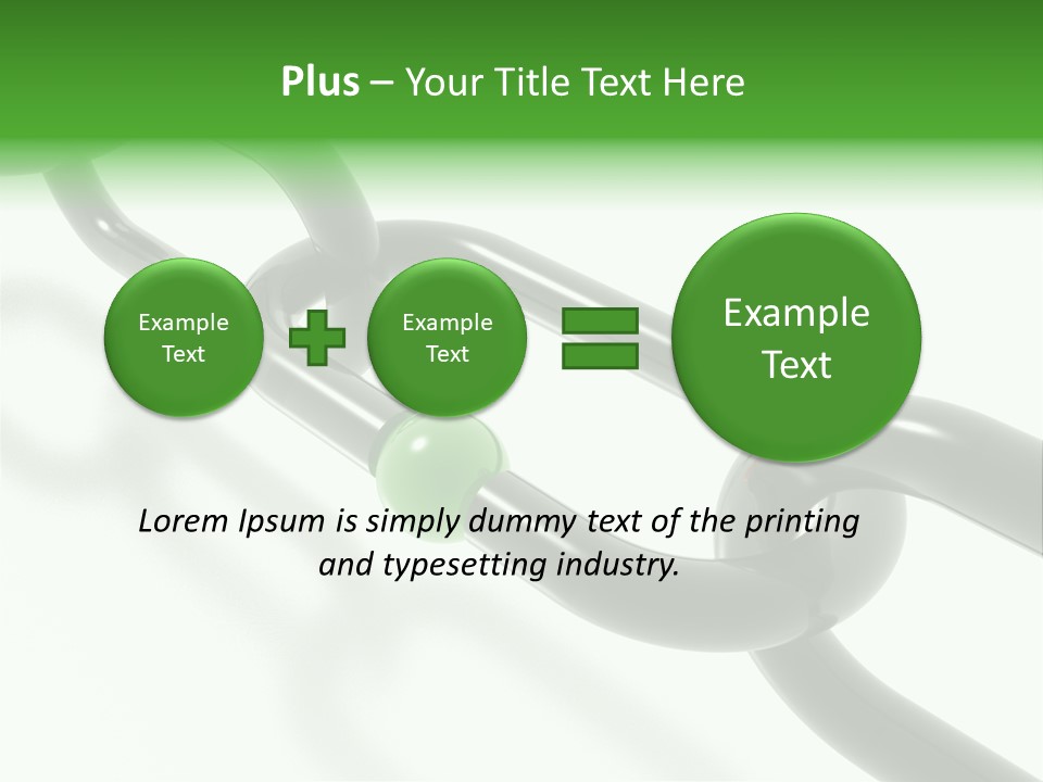 Group Clasped Row PowerPoint Template