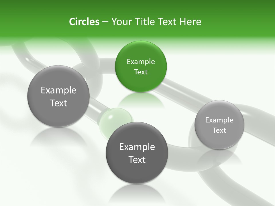 Group Clasped Row PowerPoint Template