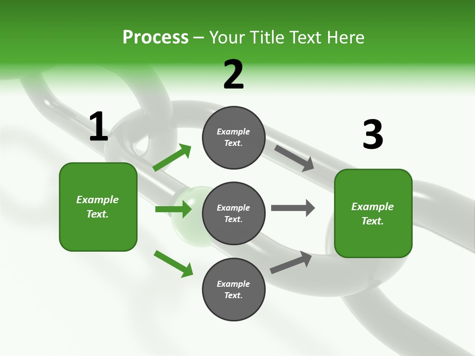 Group Clasped Row PowerPoint Template