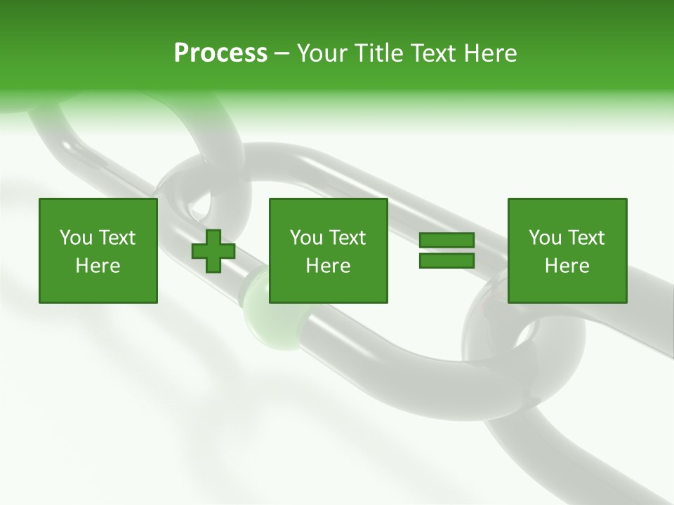 Group Clasped Row PowerPoint Template