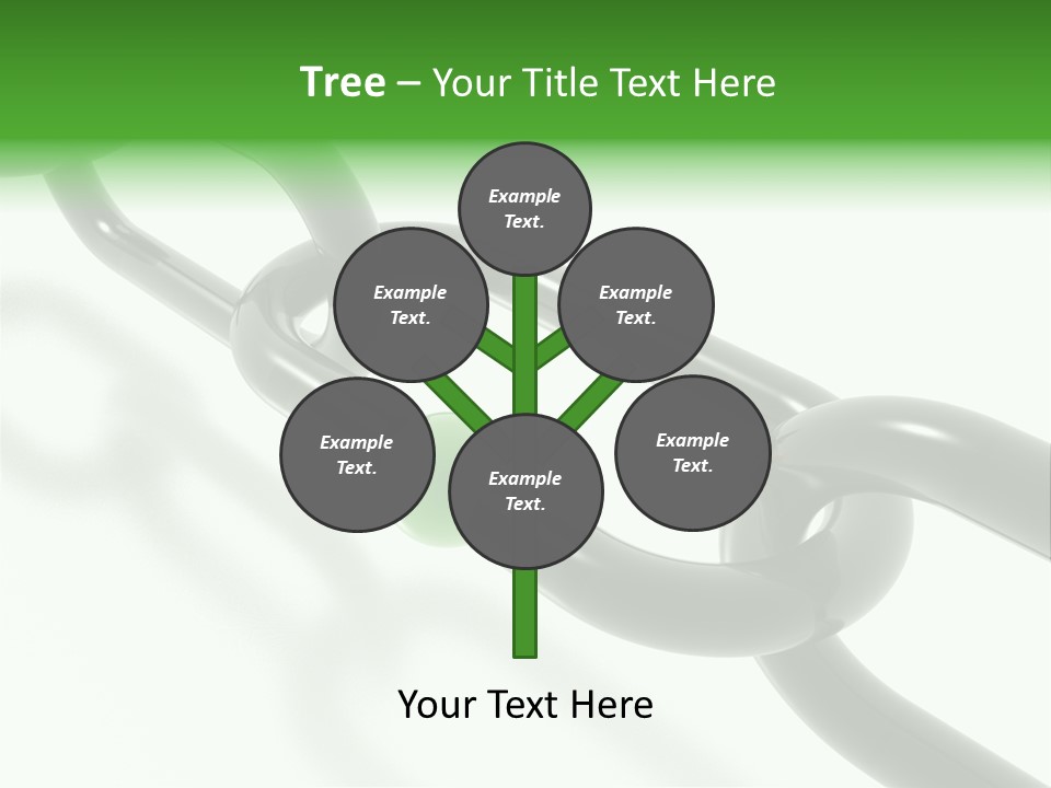 Group Clasped Row PowerPoint Template
